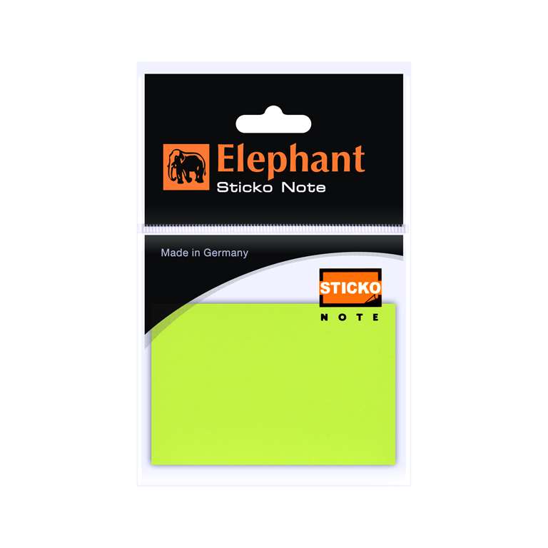 Giấy Ghi Chú Sticky Note Elephant - Loại Lớn 75x75 mm Made In Germany