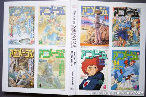 Artbook Nausicaä Of The Valley Of The Wind: Watercolor Impressions