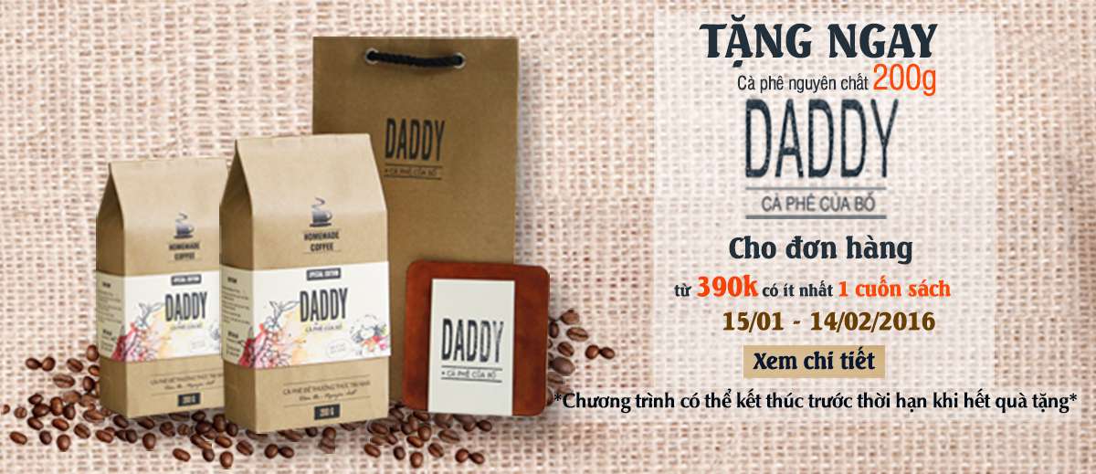 TẶng cà phê Daddy 200g