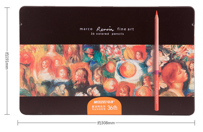 Bút chì màu Marco Renoir 36 Màu - 5 