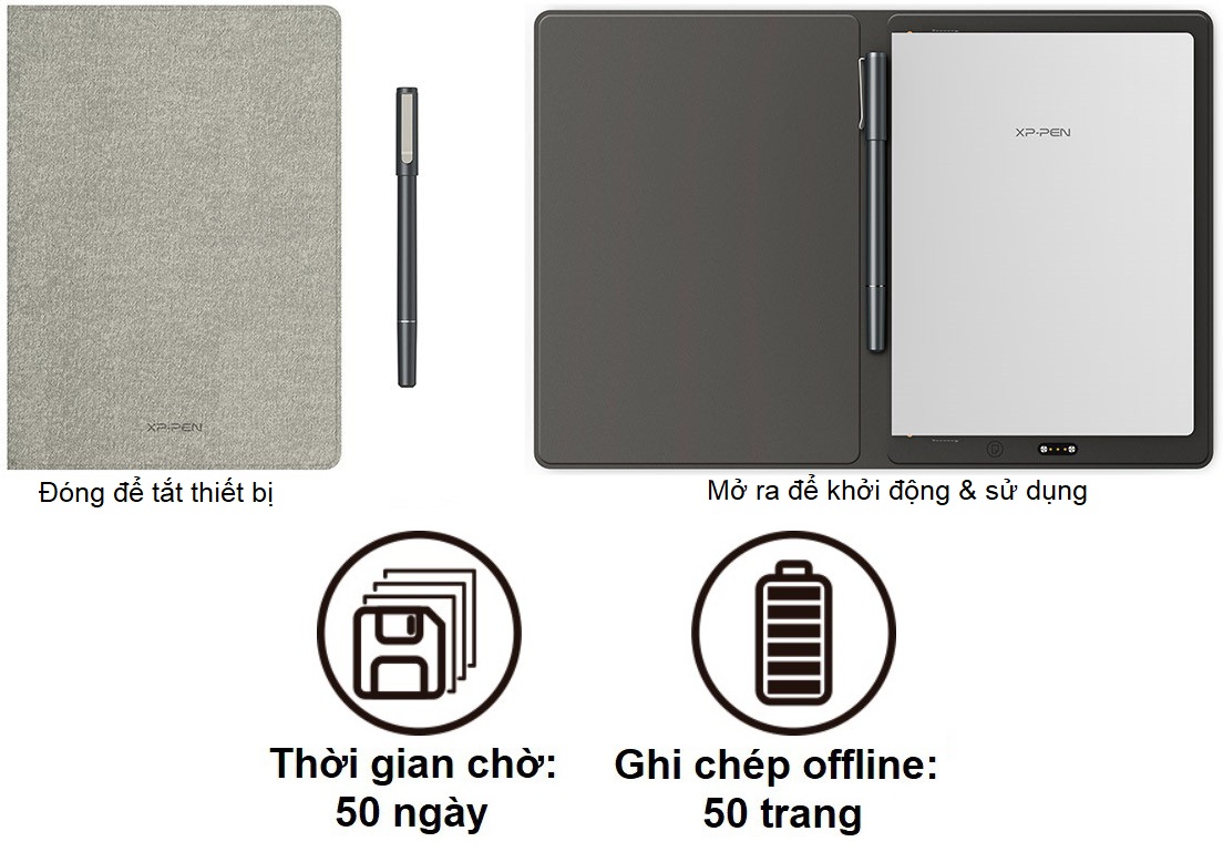 Giới thiệu sổ tay điện tử, sổ ghi chú thông minh XP-Pen Note Plus Smart Notepad
