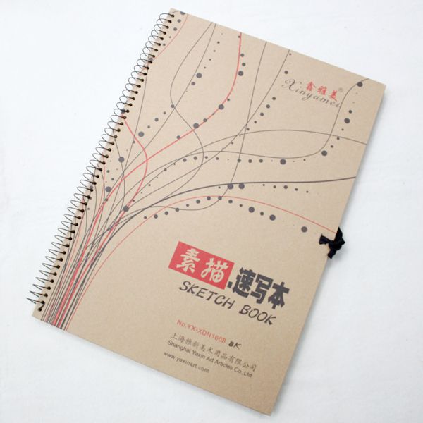 Sổ Ký Họa Drawing Sketchbook XDN41608 160gsm Kích Thước A4 Lỡ 19 x 26.5cm