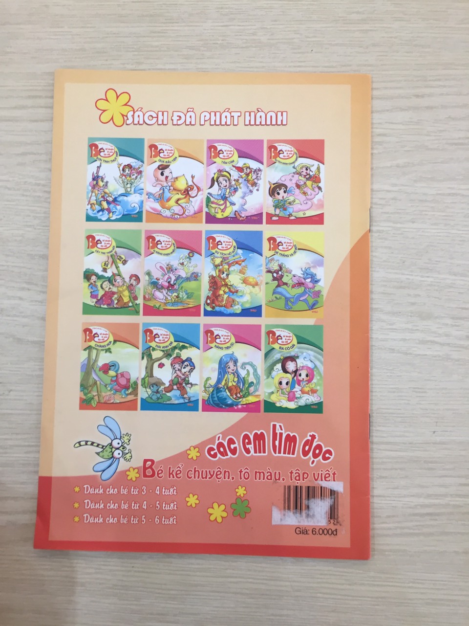 Bé kể chuyện, tô màu, tập viết (Dành cho bé 5 - 6 tuổi) -  Chàng rùa - ảnh 4