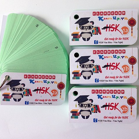 Bộ KatchUp Flashcard Tiếng Trung HSK 1,2 - High Quality - ảnh 3