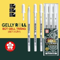 Bút Gel TRẮNG (Bộ 3 Cây)