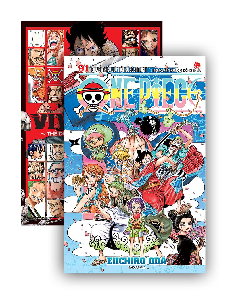 Combo - One Piece Tập 91 + Virve Card - Thẻ Dữ Liệu Nhân Vật One Piece  Starter Set Tập 1 - 2 Quyển | Bookbuy.Vn