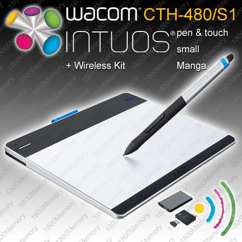 Bảng vẽ điện tử Wacom Intuos Pen & Touch Small (CTH - 480 K) | BookBuy.vn