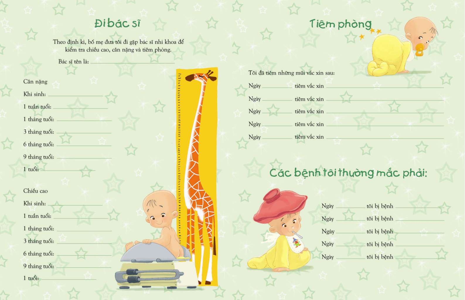 Khi Tôi Còn Bé - Nhật Ký Của Mẹ Và Bé - ảnh 4