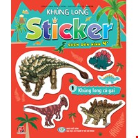 Khủng Long Sticker - Tập 1 - Khủng Long Có Gai