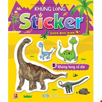 Khủng Long Sticker - Tập 2 - Khủng Long Cổ Dài