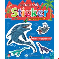 Khủng Long Sticker - Tập 4 - Khủng Long Đại Dương