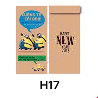 Lốc 10 Bao Lì Xì Tết 2018 Minion 