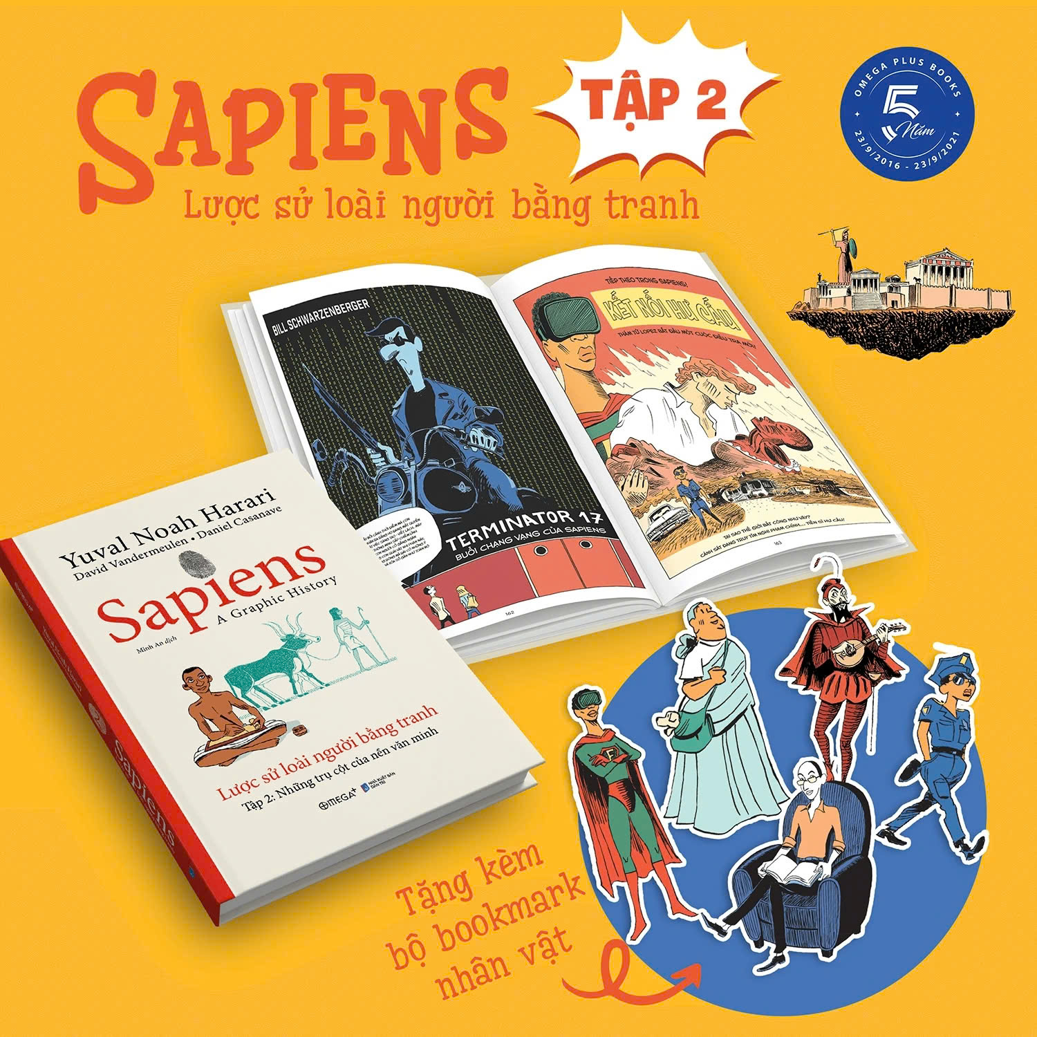 SAPIENS BẰNG TRANH TẬP 2 - Những trụ cột của nền văn minh (Tái bản 2024) - ảnh 3