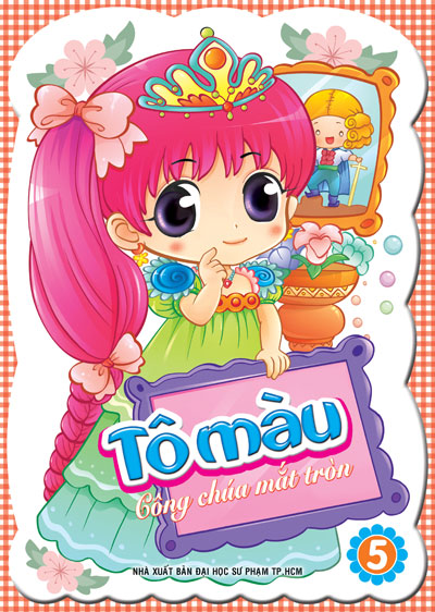 Tô Màu Công Chúa Mắt Tròn - Tập 5 | Bookbuy.Vn