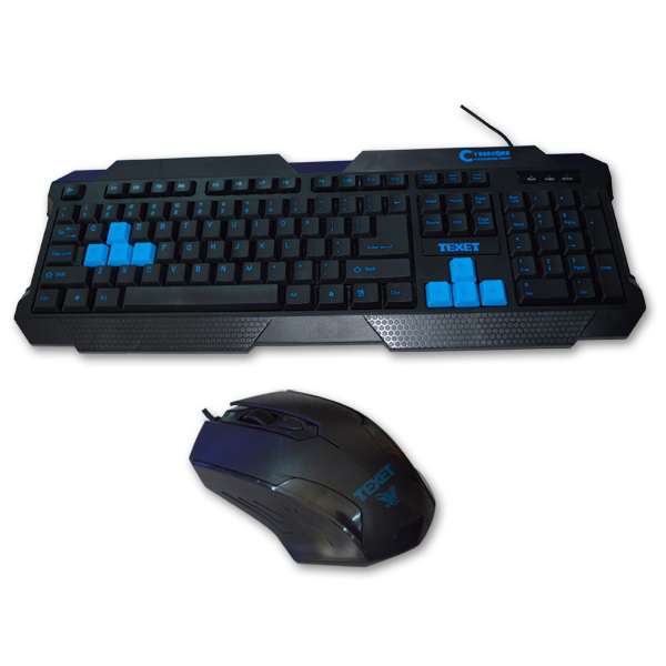 Bộ Bàn Phím Và Chuột TEXET KM602G USB