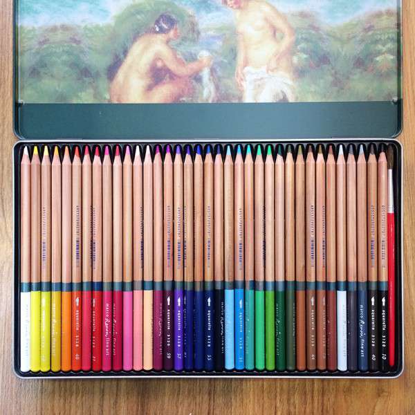 Bút chì màu nước Marco Renoir 36 màu - 1