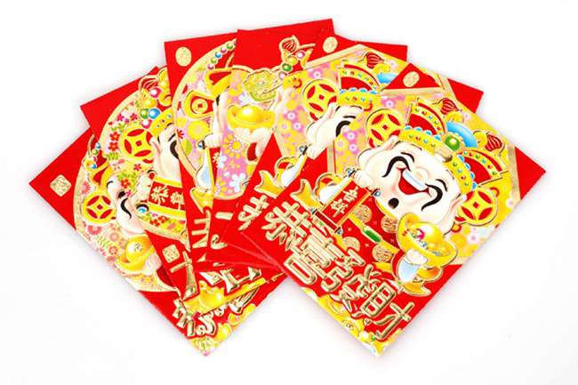 Bao lì xì nhỏ loại dày lốc 6 cái