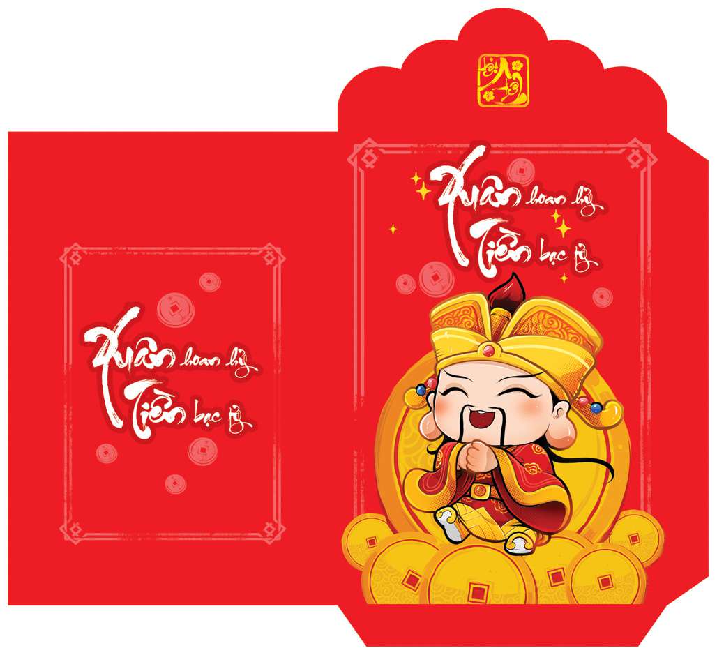 Bao Lì Xì Tết Việt - Tài Lộc (M1)