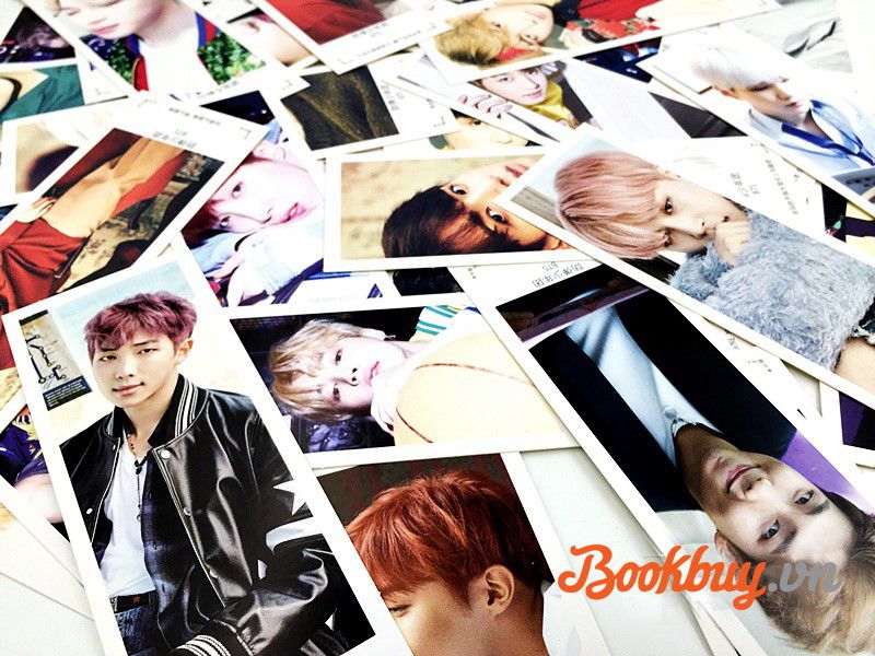 Bộ 12 Bookmark Thần Tượng Idols BTS - Luhan - TWICE - TFBOYS
