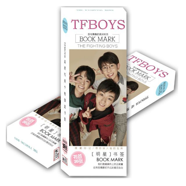 Bộ 12 Bookmark Thần Tượng Idols BTS - Luhan - TWICE - TFBOYS