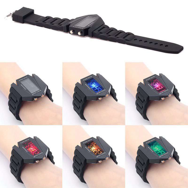 đồng hồ đèn led phi thuyền