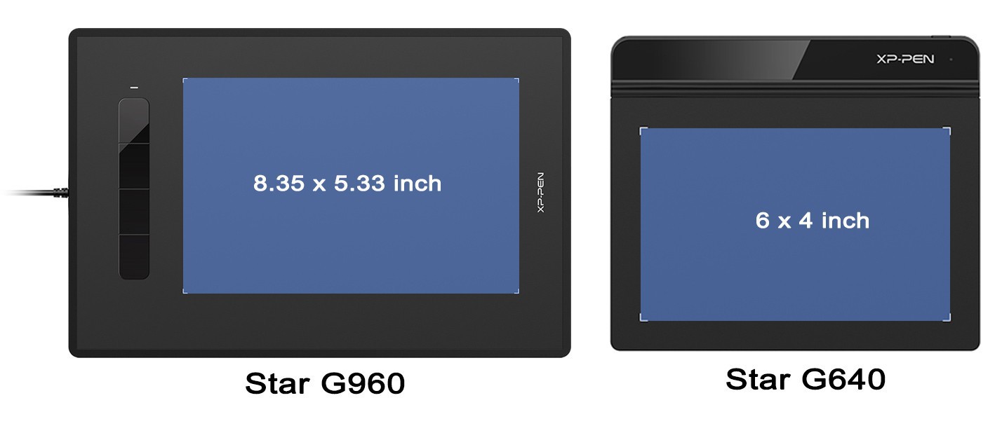 Bảng Vẽ Điện Tử XP-Pen Star G960 Android Rộng 10 inch