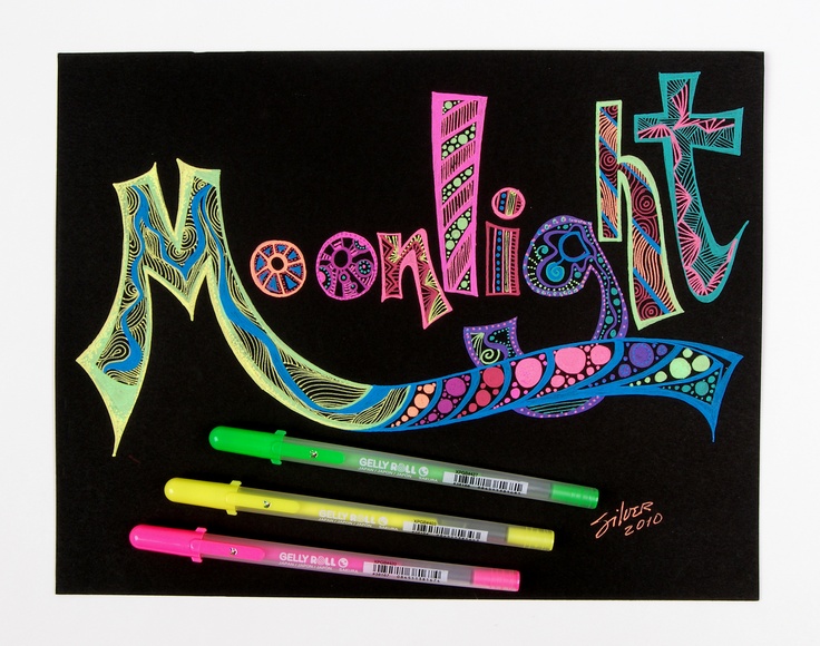 Bút Nhũ Phản Quang Sakura Gelly Roll Moonlight