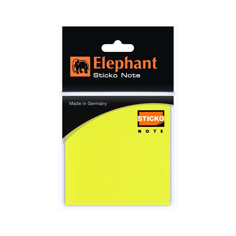 Giấy Ghi Chú Sticky Note Elephant - Loại Lớn 75x75 mm Made In Germany