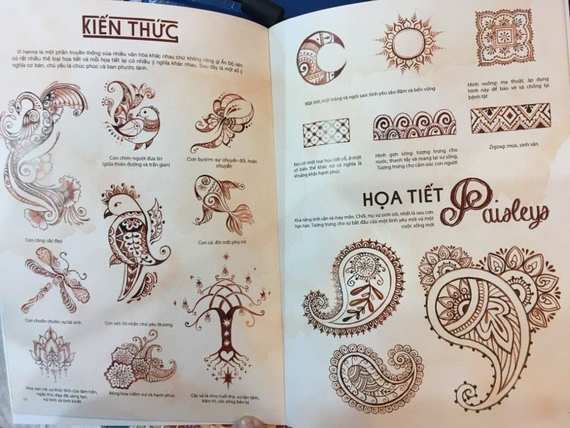 Sách Khám Phá Henna Huyền Bí