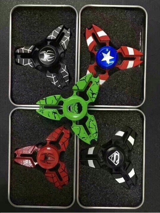 Con Quay Giảm Stress Fidget Spinner 3 Cánh Spider Man