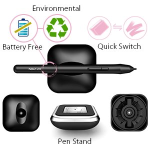 Bảng Vẽ Điện Tử XP-Pen Star03 12inch Bút Stylus Không Sạc